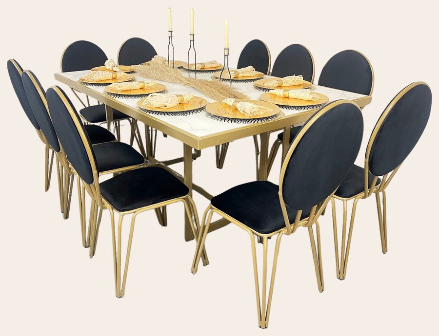 Comedor Amelia — renta de mobiliario Cadi